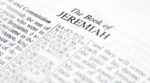 Bible open to the book of Jeremiah